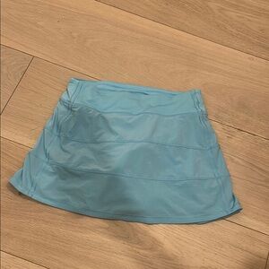 Lululemon Athletica Blue A-Line Mini Skirt for Casual Wear